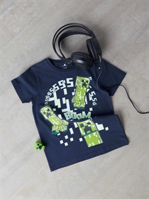 NAME IT Minecraft T-shirt French Dark Sapphire